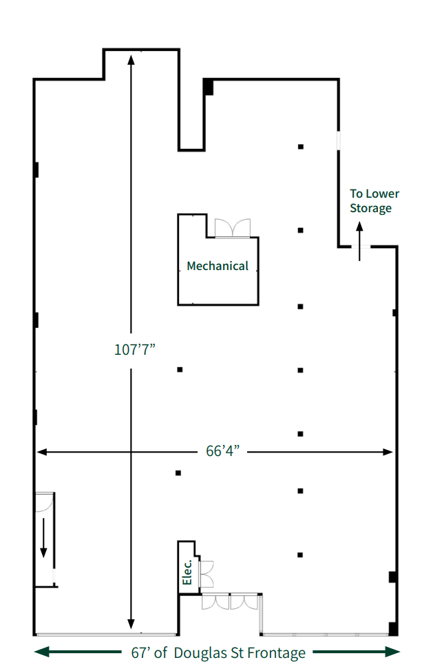 1416-1420 Douglas St, Victoria, BC en alquiler Plano de la planta- Imagen 1 de 1