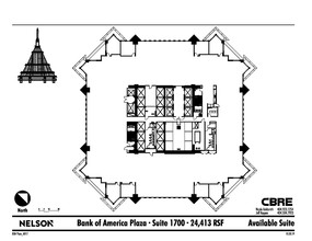 600 Peachtree St NE, Atlanta, GA en alquiler Plano de la planta- Imagen 1 de 1