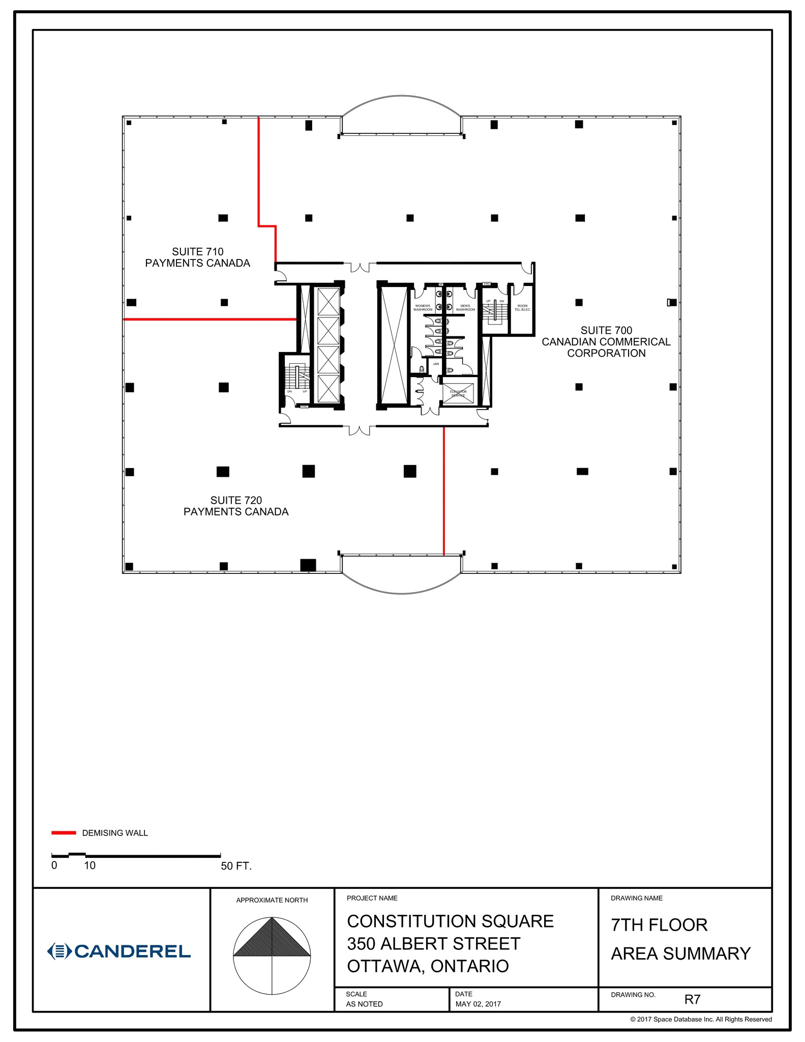 350 Albert St, Ottawa, ON en alquiler Plano del sitio- Imagen 1 de 1