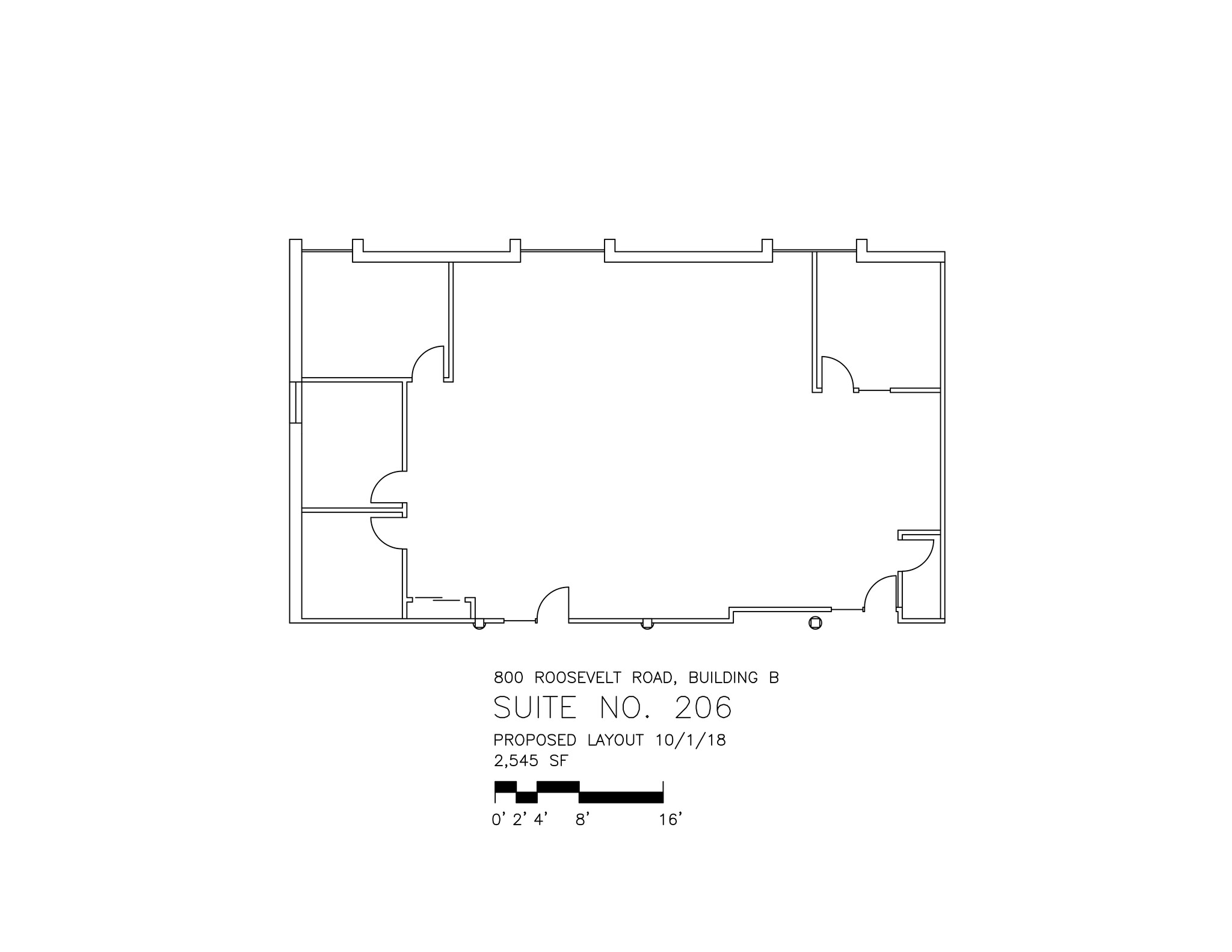 800 Roosevelt Rd, Glen Ellyn, IL en alquiler Plano del sitio- Imagen 1 de 2