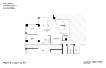 3120 Fairview Park Dr, Falls Church, VA en alquiler Plano de la planta- Imagen 1 de 3