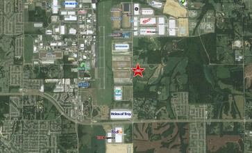 12121 Forest Park Dr, Olive Branch, MS - VISTA AÉREA  vista de mapa