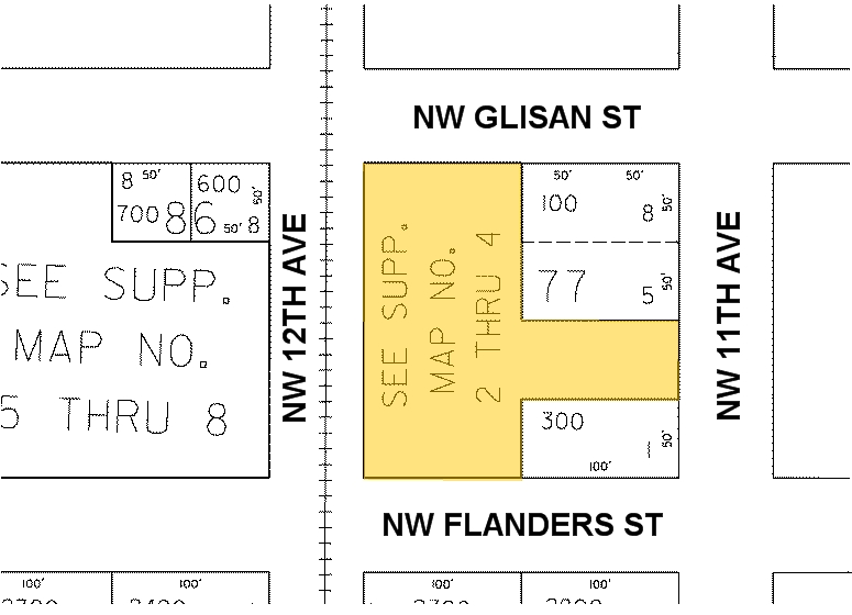 1122 NW Glisan St, Portland, OR en alquiler - Plano de solar - Imagen 2 de 5