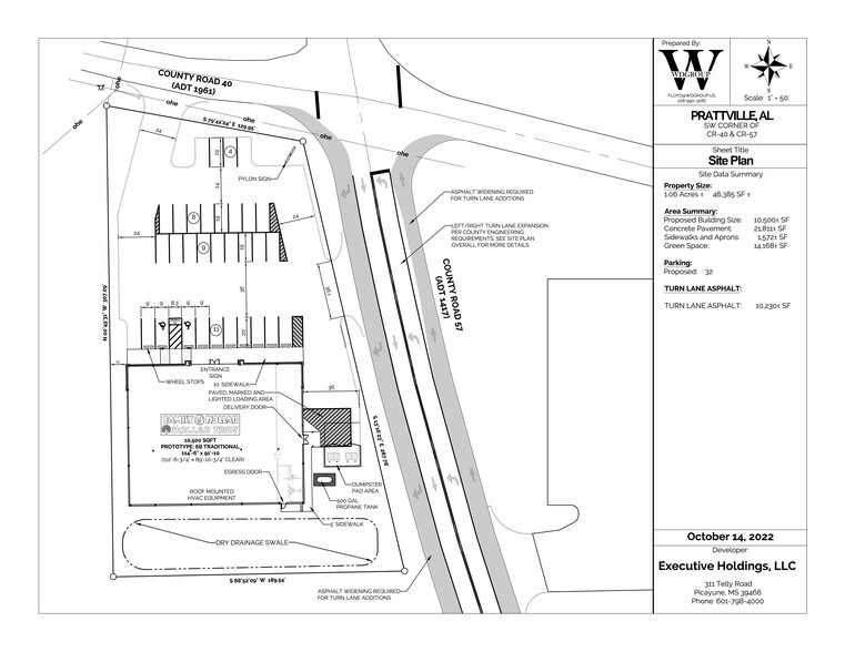 687 County Road 40 W, Prattville, AL en venta - Plano del sitio - Imagen 3 de 3