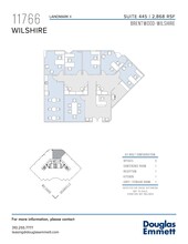 11766 Wilshire Blvd, Los Angeles, CA en alquiler Plano de la planta- Imagen 1 de 1