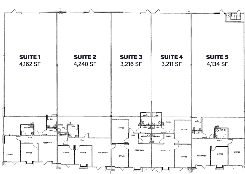 190 E Corporate Pl, Chandler, AZ en alquiler - Plano de la planta - Imagen 2 de 6