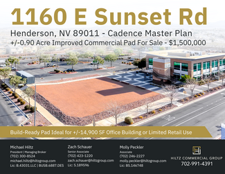 Más detalles para 1160 E Sunset Rd, Henderson, NV - Terrenos en venta