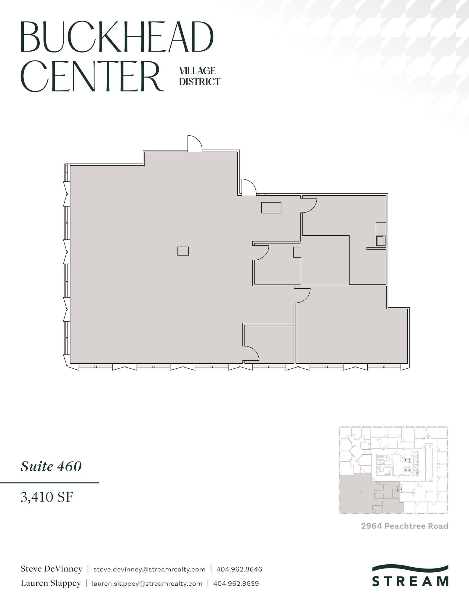 2970 Peachtree Rd NW, Atlanta, GA en alquiler Plano del sitio- Imagen 1 de 1