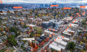 2226 Queen Anne Ave N, Seattle, WA - VISTA AÉREA  vista de mapa