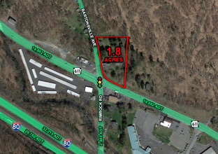 2812 Bartonsville Ave, Bartonsville, PA - VISTA AÉREA  vista de mapa