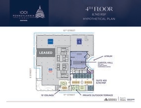 1001 Pennsylvania Ave NW, Washington, DC en alquiler Plano de la planta- Imagen 1 de 1