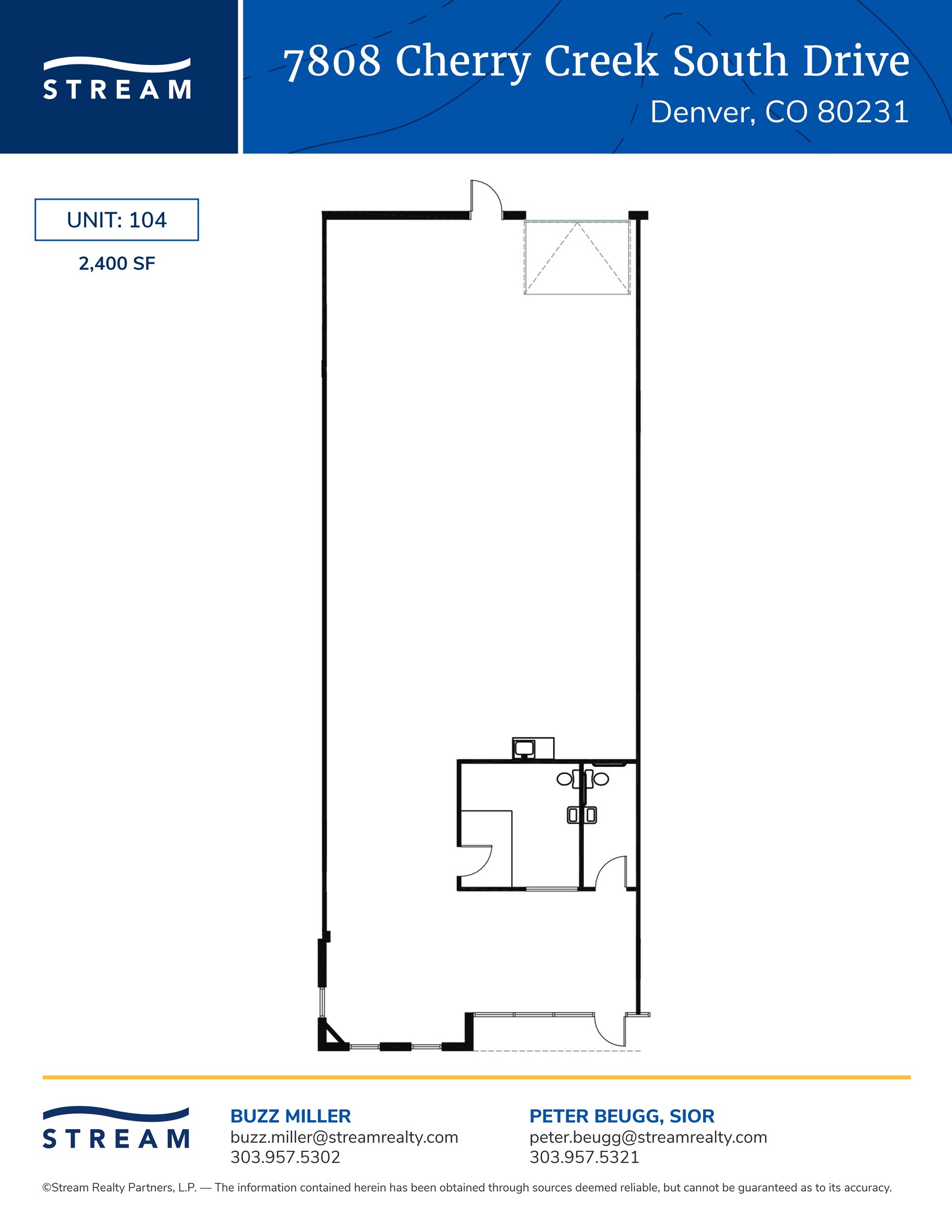 7808 E Cherry Creek South Dr, Denver, CO en alquiler Plano del sitio- Imagen 1 de 1