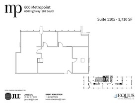 600 Highway 169 S, Saint Louis Park, MN en alquiler Plano de la planta- Imagen 1 de 1