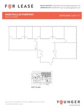 16610 N Dallas Pky, Dallas, TX en alquiler Plano de la planta- Imagen 1 de 3