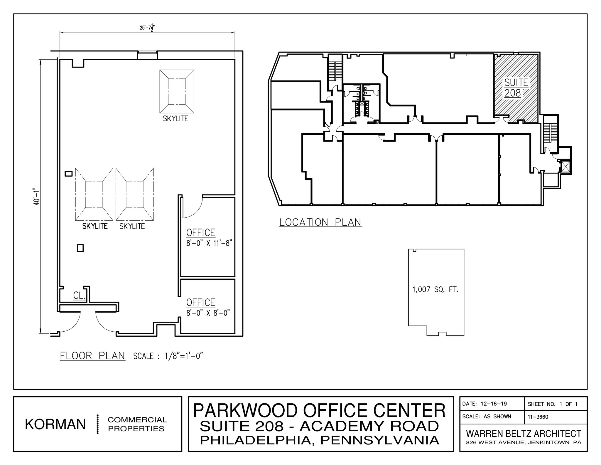 12301-12377 Academy Rd, Philadelphia, PA en alquiler Plano de la planta- Imagen 1 de 1