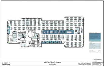 601 W 26th St, New York, NY en alquiler Plano de la planta- Imagen 1 de 9