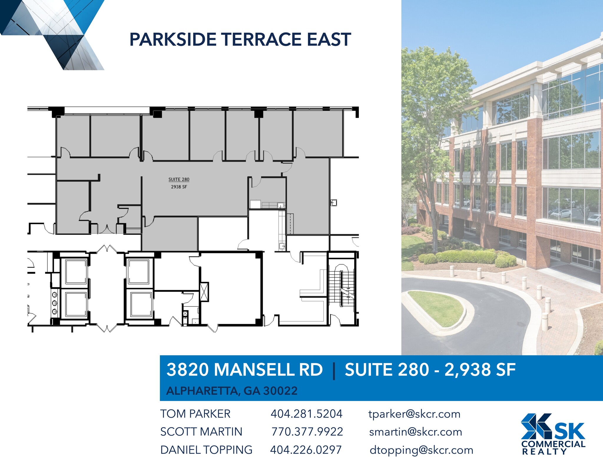 3780 Mansell Rd, Alpharetta, GA en alquiler Plano del sitio- Imagen 1 de 1