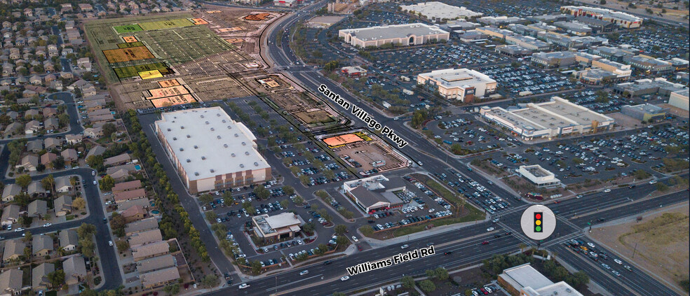 NWC Santan Village Pkwy & Williams Field Rd, Gilbert, AZ en venta - Foto del edificio - Imagen 1 de 1