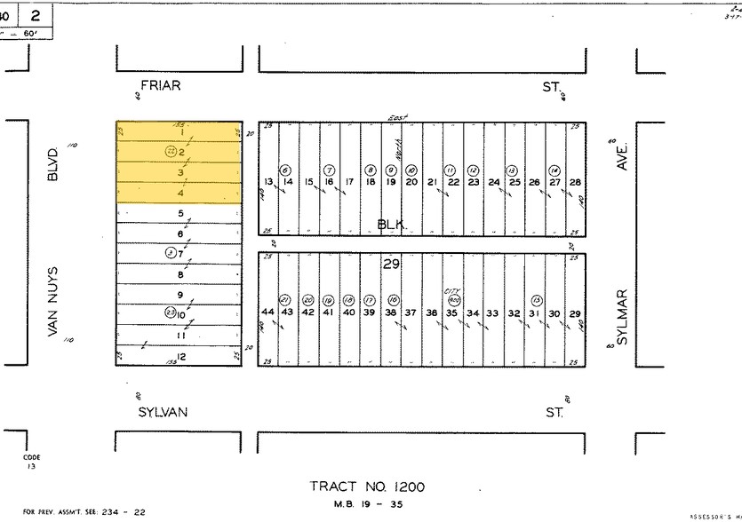 6320 Van Nuys Blvd, Van Nuys, CA en alquiler - Plano de solar - Imagen 3 de 3