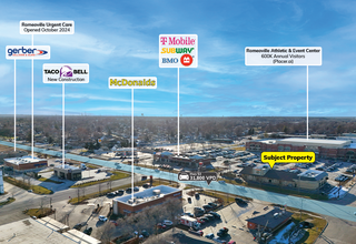 646-648 N Independence Blvd, Romeoville, IL - VISTA AÉREA  vista de mapa