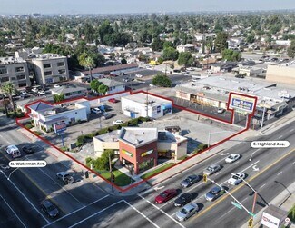 Más detalles de Waterman Ave. & Highland Ave. – Local en venta, San Bernardino, CA