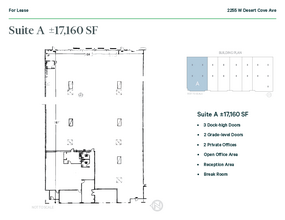 2255 W Desert Cove Ave, Phoenix, AZ en alquiler Plano de la planta- Imagen 1 de 1