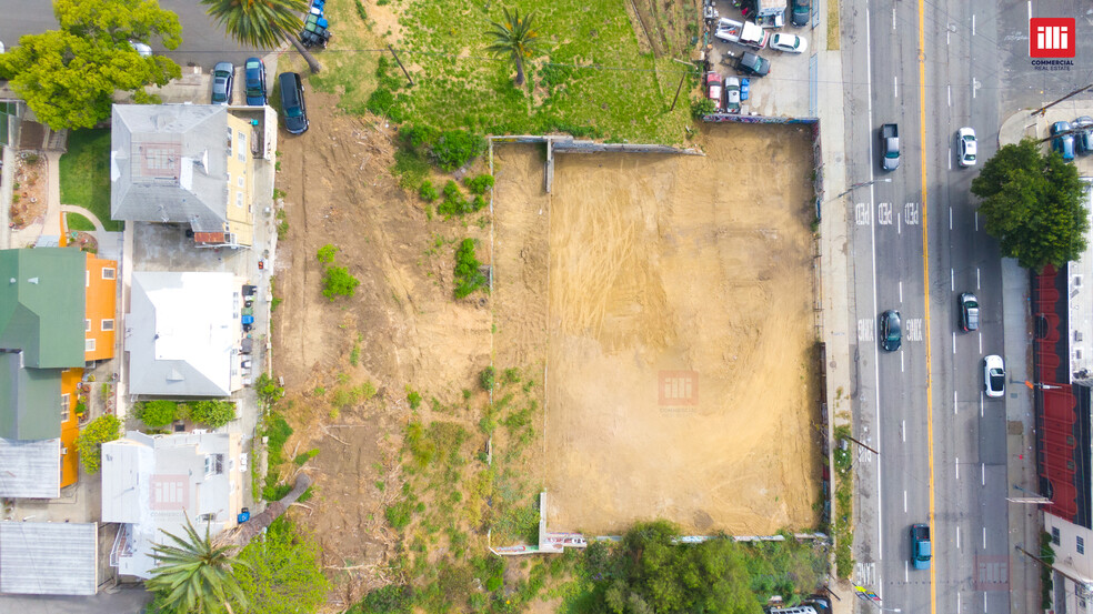 600-606 N Alvarado St, Los Angeles, CA en alquiler - Vista aérea - Imagen 3 de 4