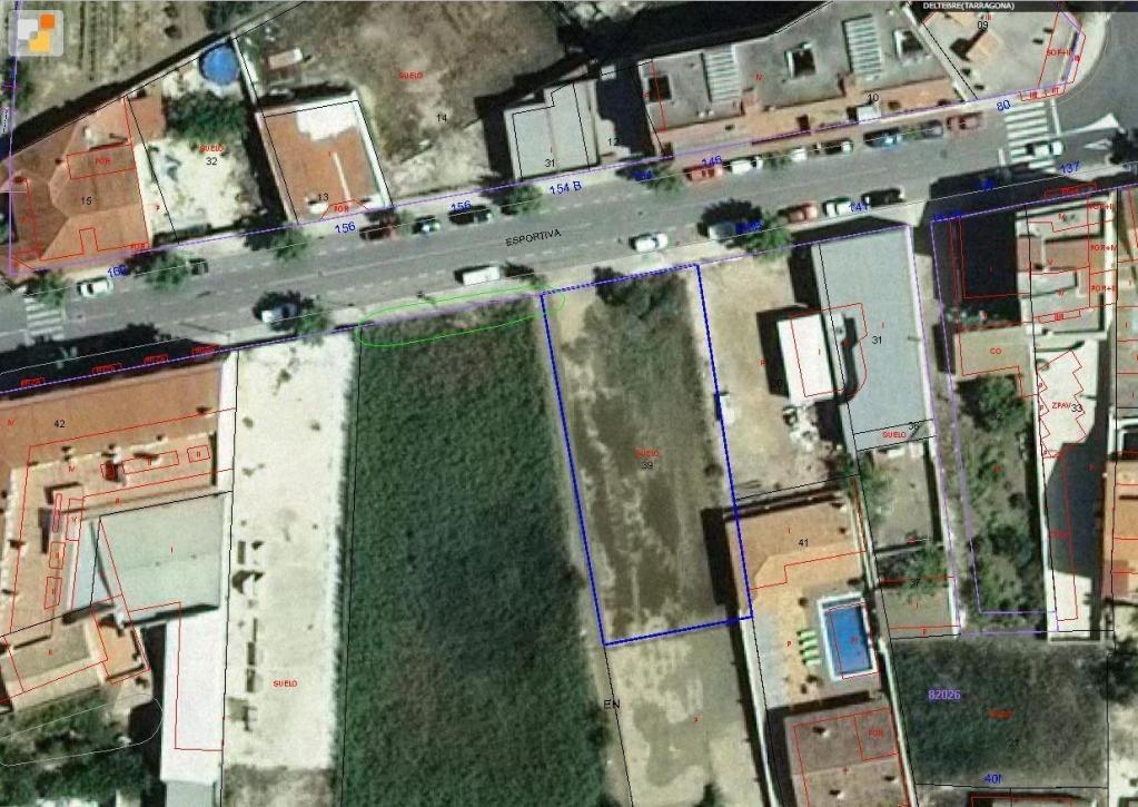 Terreno en Deltebre, Tarragona en venta Plano de solar- Imagen 1 de 5