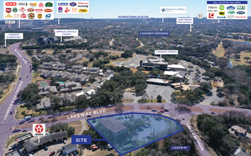 2220 Lakeway Blvd, Austin, TX - VISTA AÉREA  vista de mapa - Image1