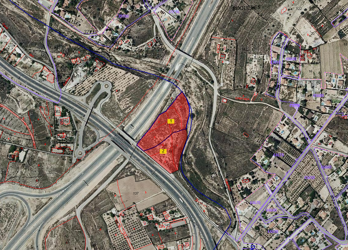 Terreno en San Vicente del Raspeig, Alicante en venta Vista aérea- Imagen 1 de 2