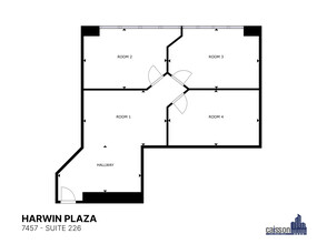 7447 Harwin Dr, Houston, TX en alquiler Plano de la planta- Imagen 2 de 2