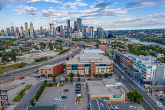 1011 9th Ave SE, Calgary, AB - VISTA AÉREA  vista de mapa