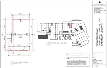 1050 Connecticut Ave NW, Washington, DC en alquiler Plano de la planta- Imagen 1 de 1