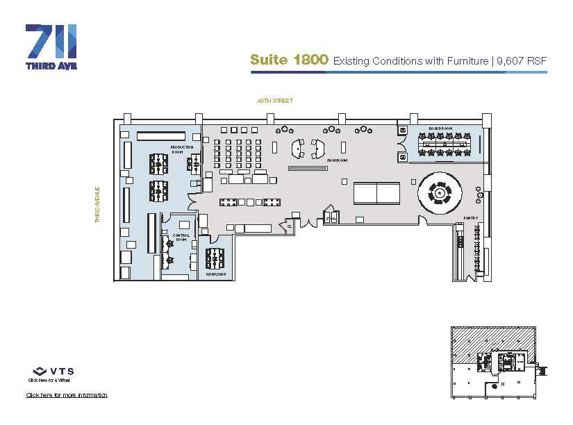 711 Third Ave, New York, NY en alquiler Plano de la planta- Imagen 1 de 1