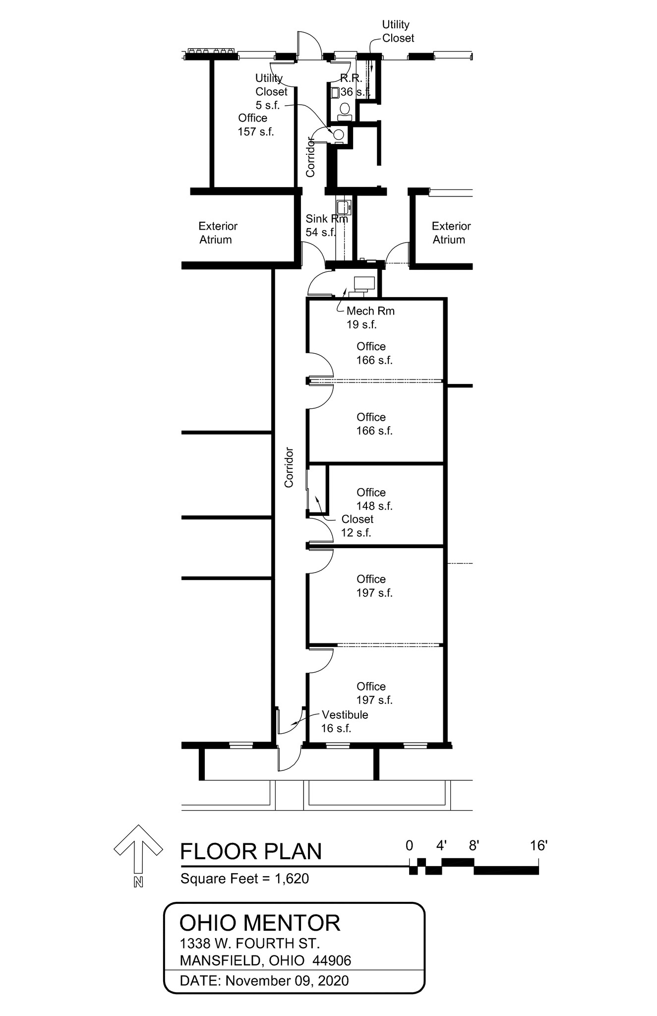 1332-1342 W 4th St, Mansfield, OH en alquiler Plano del sitio- Imagen 1 de 1