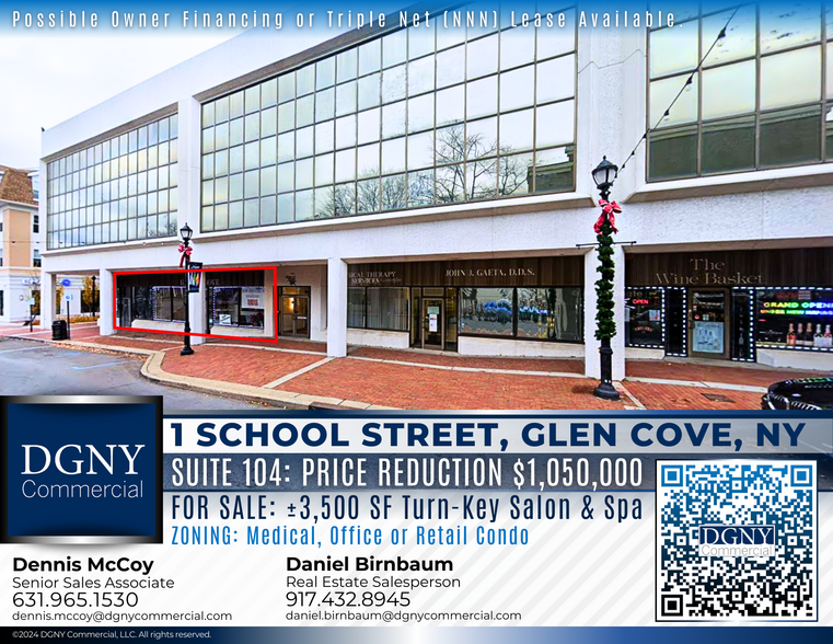 1 School St, Glen Cove, NY en venta - Foto del edificio - Imagen 1 de 17