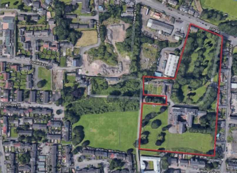 Liff Rd, Dundee en venta - Vista aérea - Imagen 1 de 4