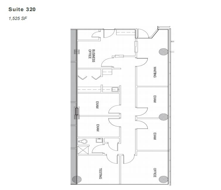 46-52 Medical Park Dr E, Birmingham, AL en alquiler Plano de la planta- Imagen 1 de 1