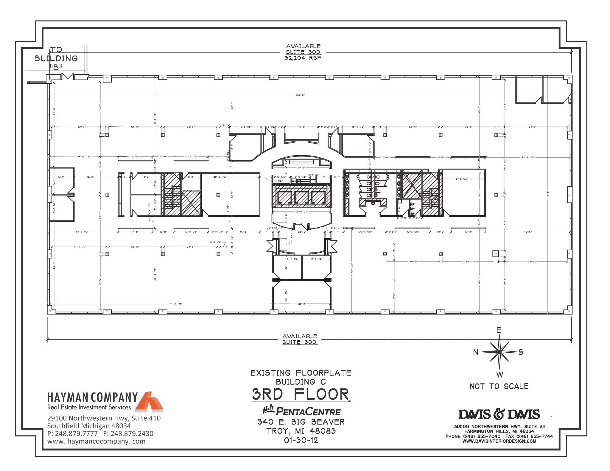 340 E Big Beaver Rd, Troy, MI en alquiler Plano de la planta- Imagen 1 de 1