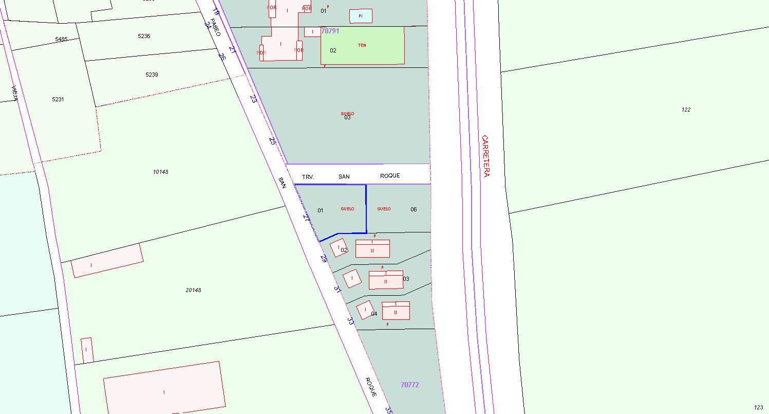 Terreno en Sanchidrián en venta Plano de la planta- Imagen 1 de 13