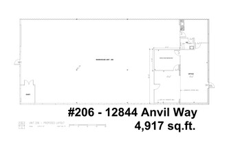 12824 Anvil Way, Surrey, BC en alquiler Plano del sitio- Imagen 1 de 1