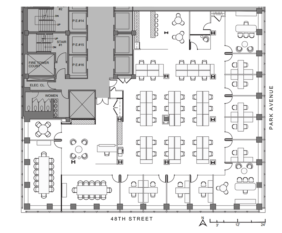 280 Park Ave, New York, NY en alquiler Plano de la planta- Imagen 1 de 1