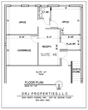 3045 N Federal Hwy, Fort Lauderdale, FL en alquiler Plano de la planta- Imagen 1 de 10