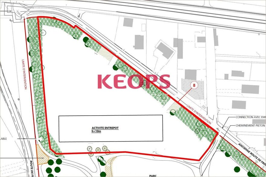 Route De Frouzins, Roques en venta - Plano de la planta - Imagen 3 de 3