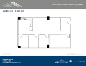 100 2nd Ave S, Saint Petersburg, FL en alquiler Plano de la planta- Imagen 1 de 1