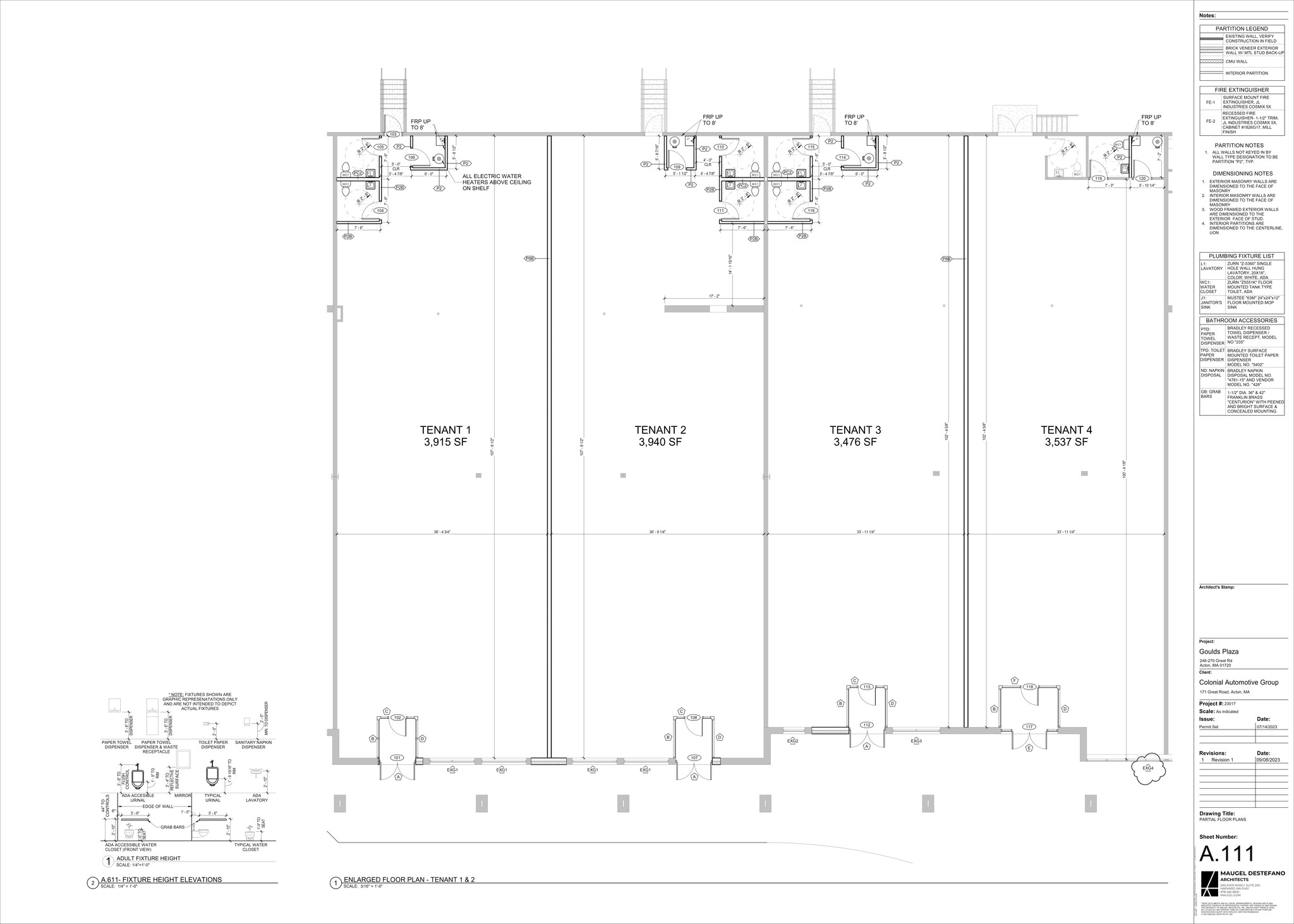 250-270 Great Rd, Acton, MA en alquiler Plano del sitio- Imagen 1 de 1