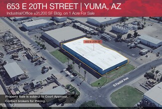 Más detalles para 653 E 20th St, Yuma, AZ - Naves en venta