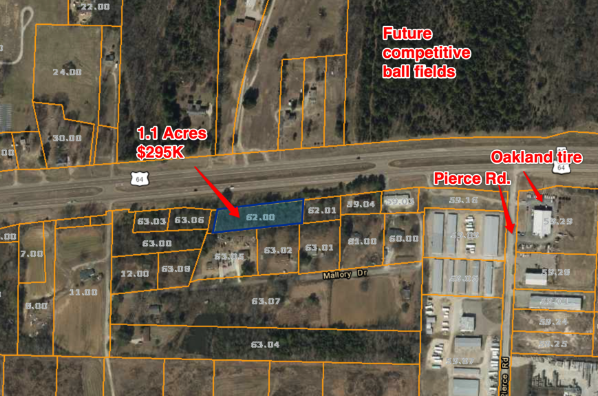 0 Us-64 Hwy, Oakland, TN en venta - Plano de solar - Imagen 2 de 2