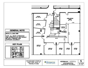 5 Neshaminy Interplex, Trevose, PA en alquiler Plano de la planta- Imagen 1 de 3