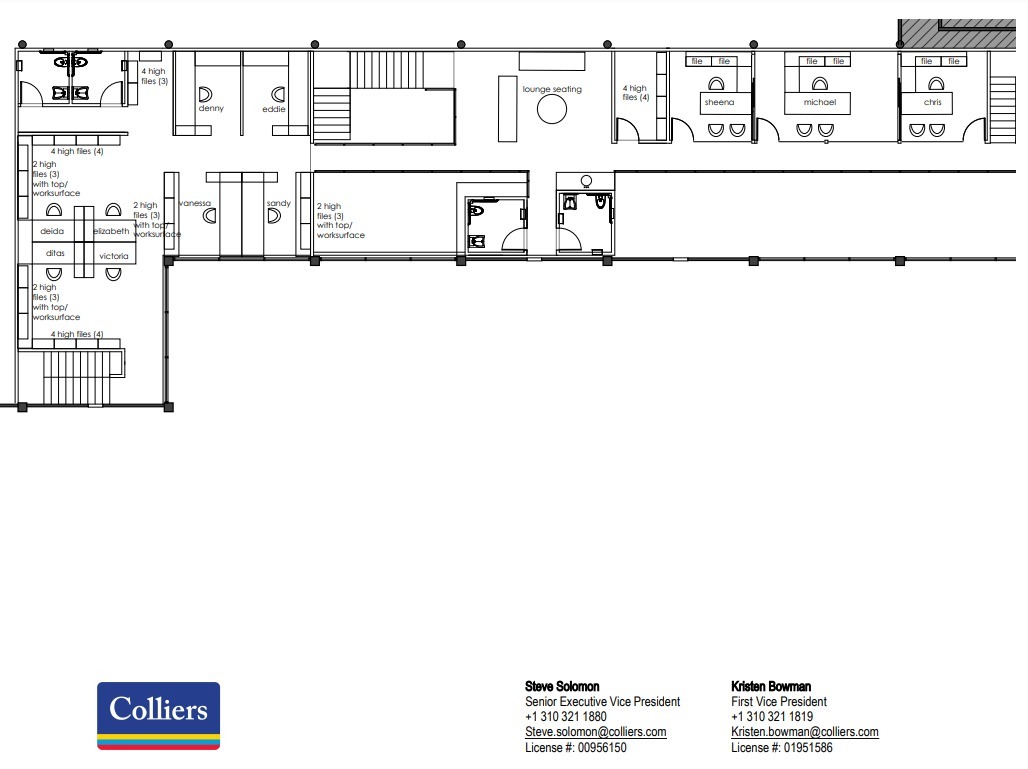 1550 E Franklin Ave, El Segundo, CA en alquiler Plano de la planta- Imagen 1 de 1